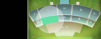 Seat view from Lower