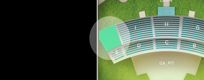 Seat view from Upper