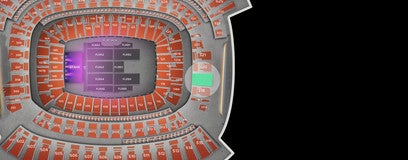 Seat view from Middle