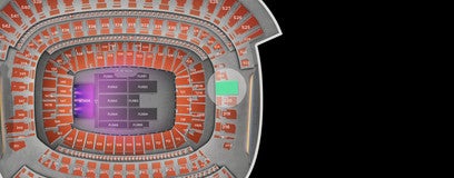 Seat view from Middle