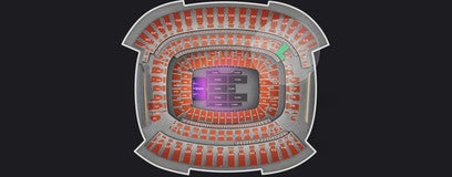 Seat view from Middle