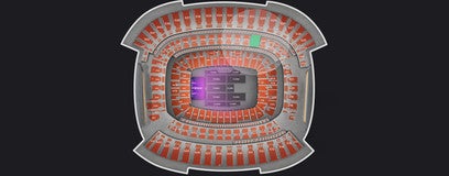 Seat view from Middle