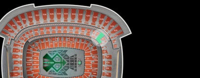 Seat view from Middle