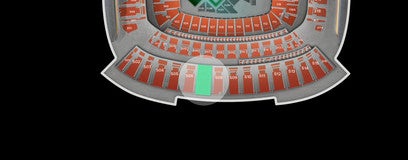 Seat view from Upper