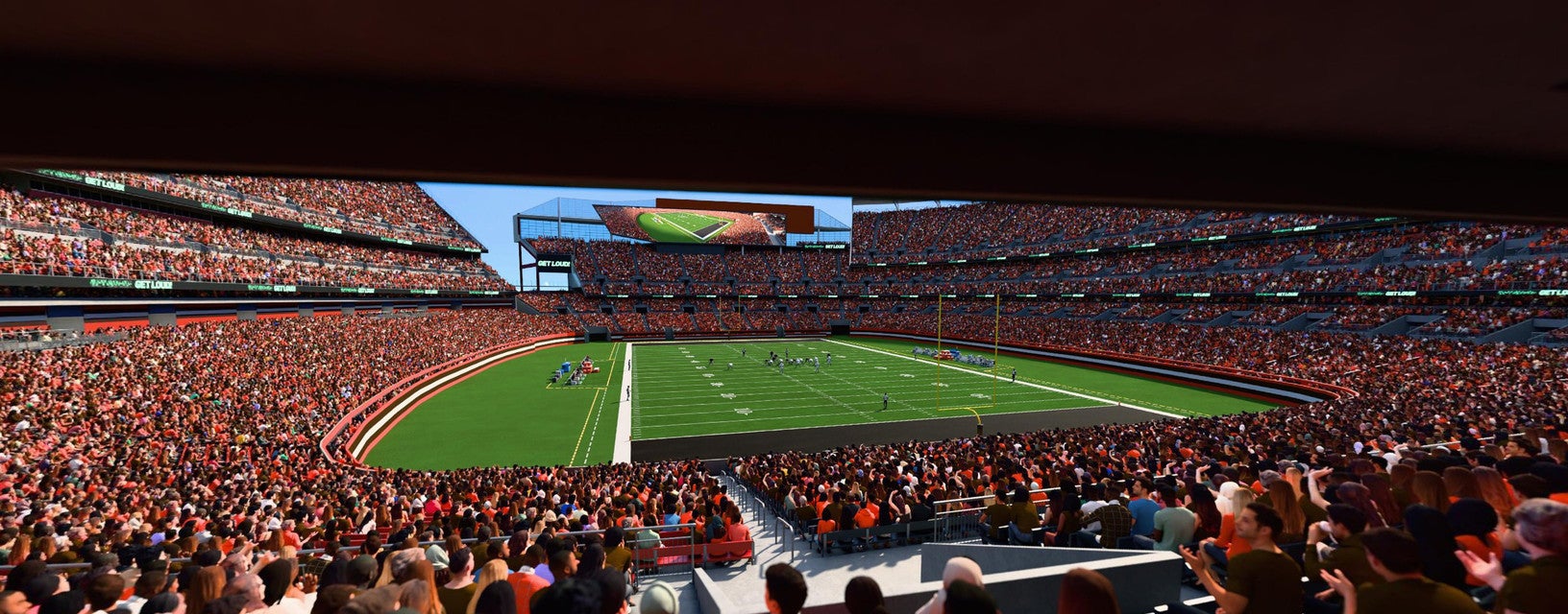 Seat view from Lower