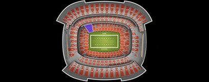 Seat view from Lower