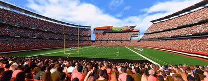 Seat view from Lower