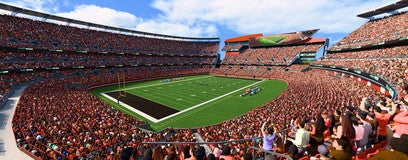Seat view from Club