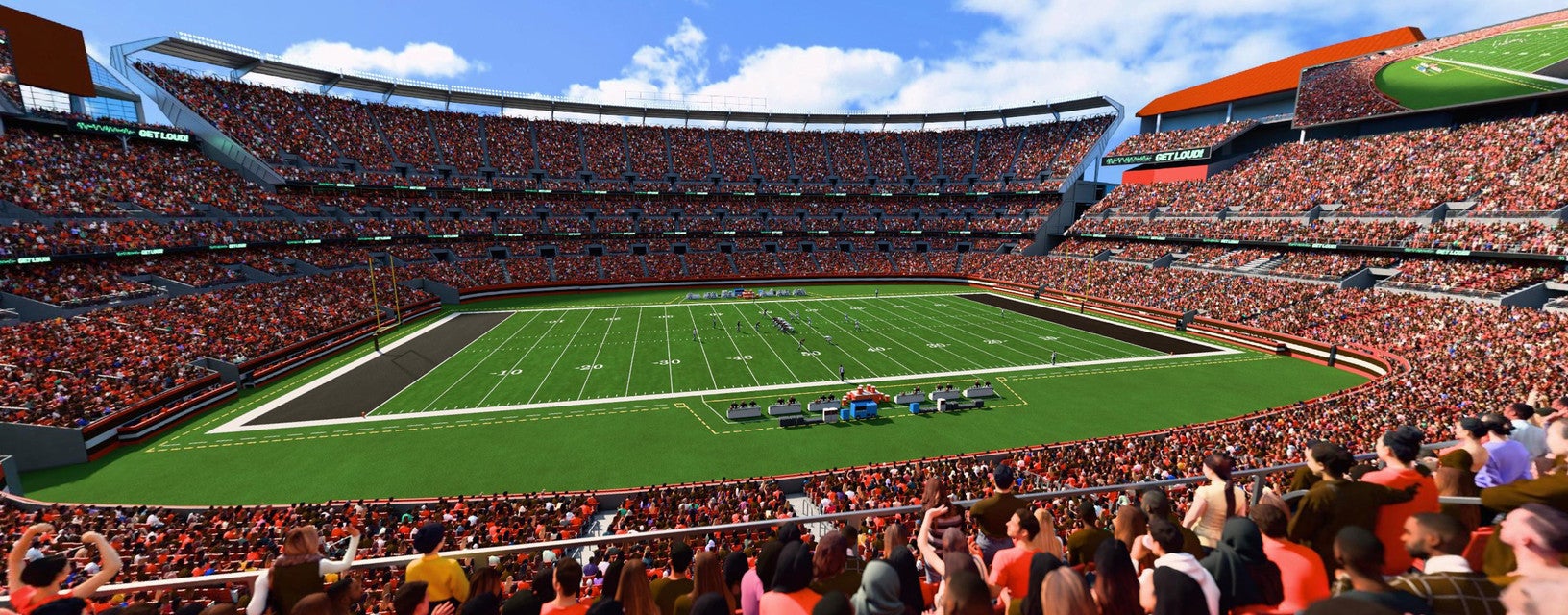 Seat view from Club