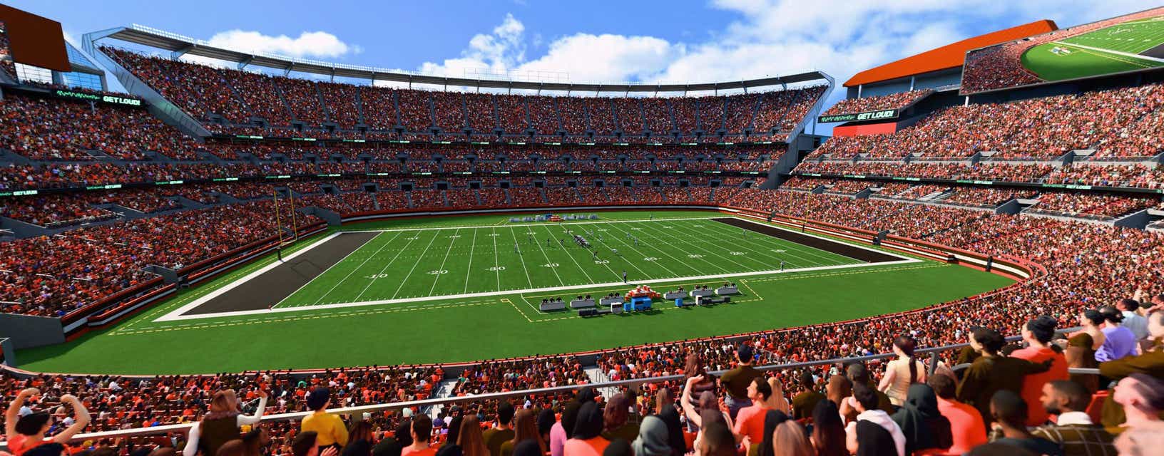 Seat view from Club