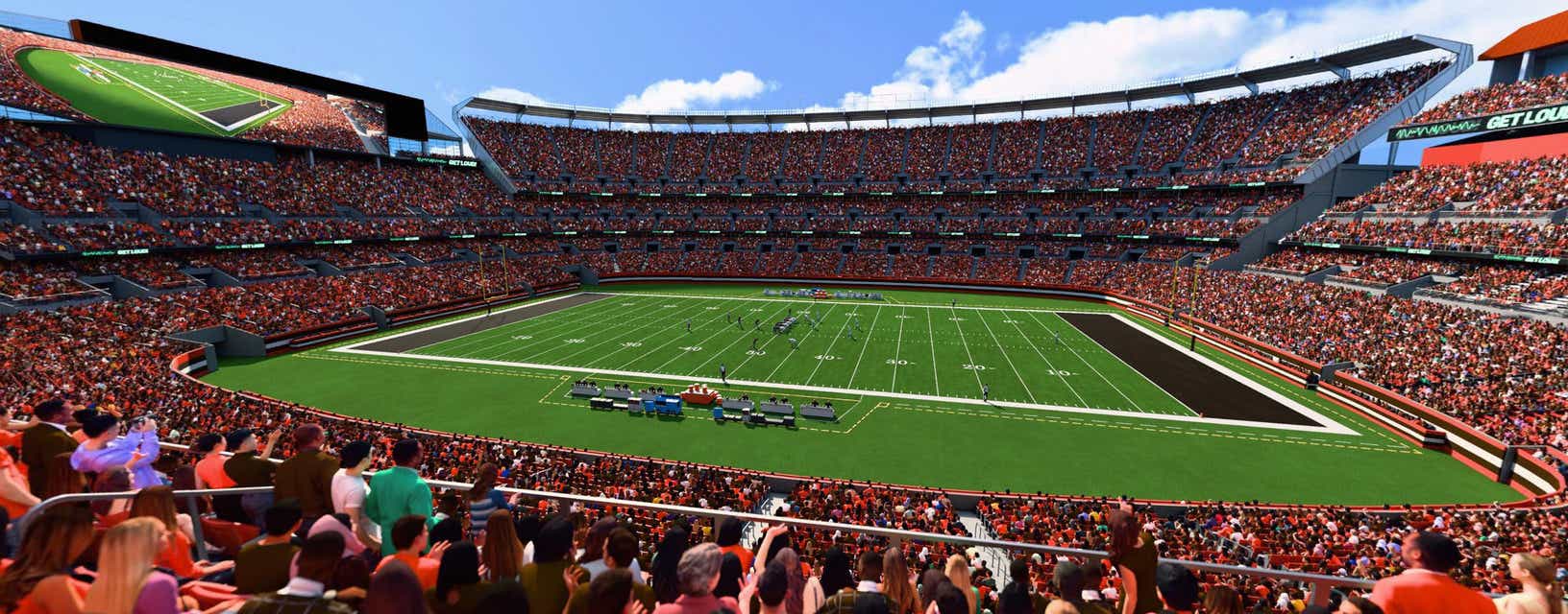 Seat view from Club