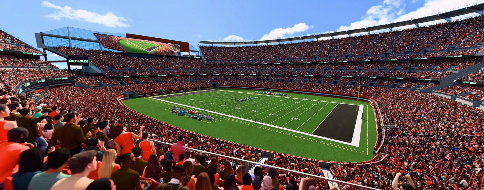 Seat view from Club