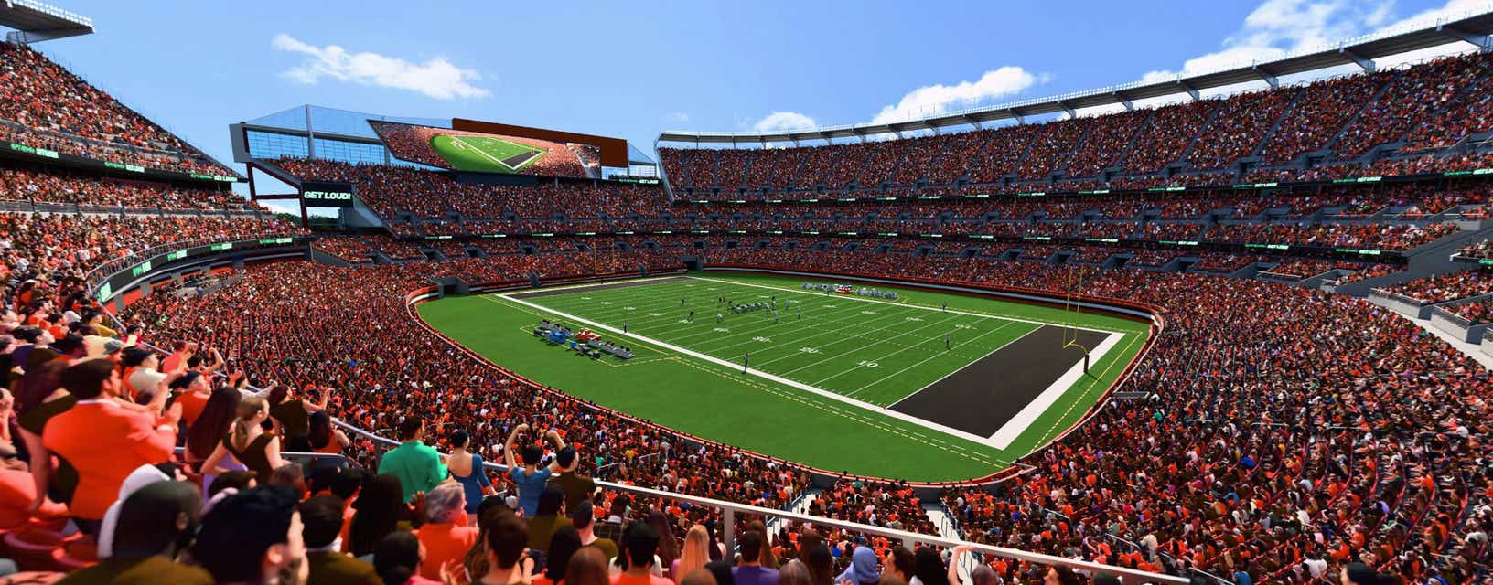 Seat view from Club