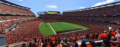 Seat view from Upper Dawg Pound