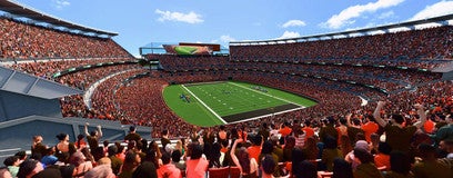 Seat view from Upper Dawg Pound