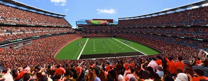 Seat view from Upper Dawg Pound