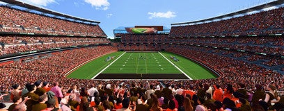 Seat view from Upper Dawg Pound