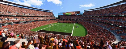Seat view from Upper Dawg Pound