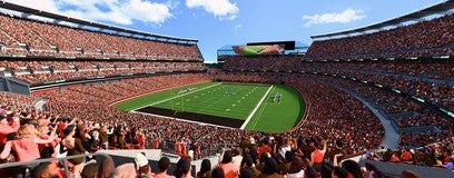 Seat view from Upper Dawg Pound