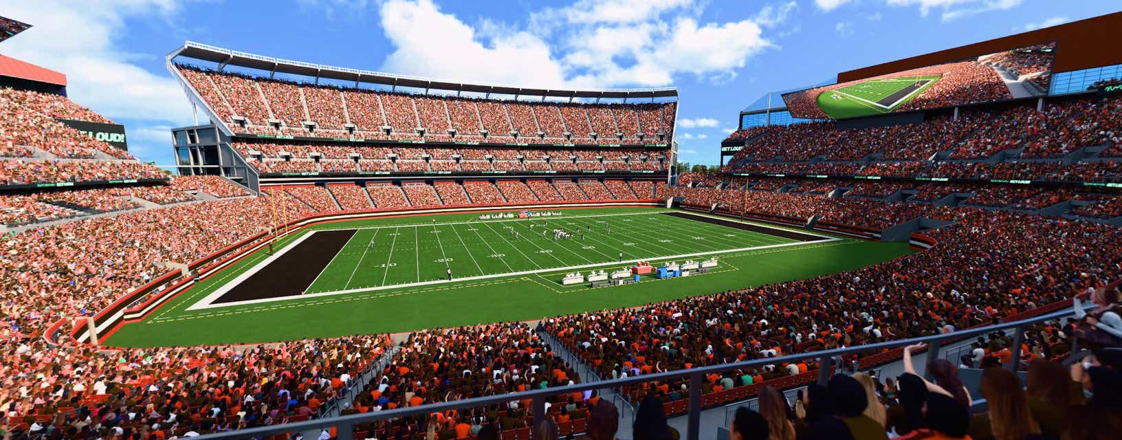 Seat view from Club