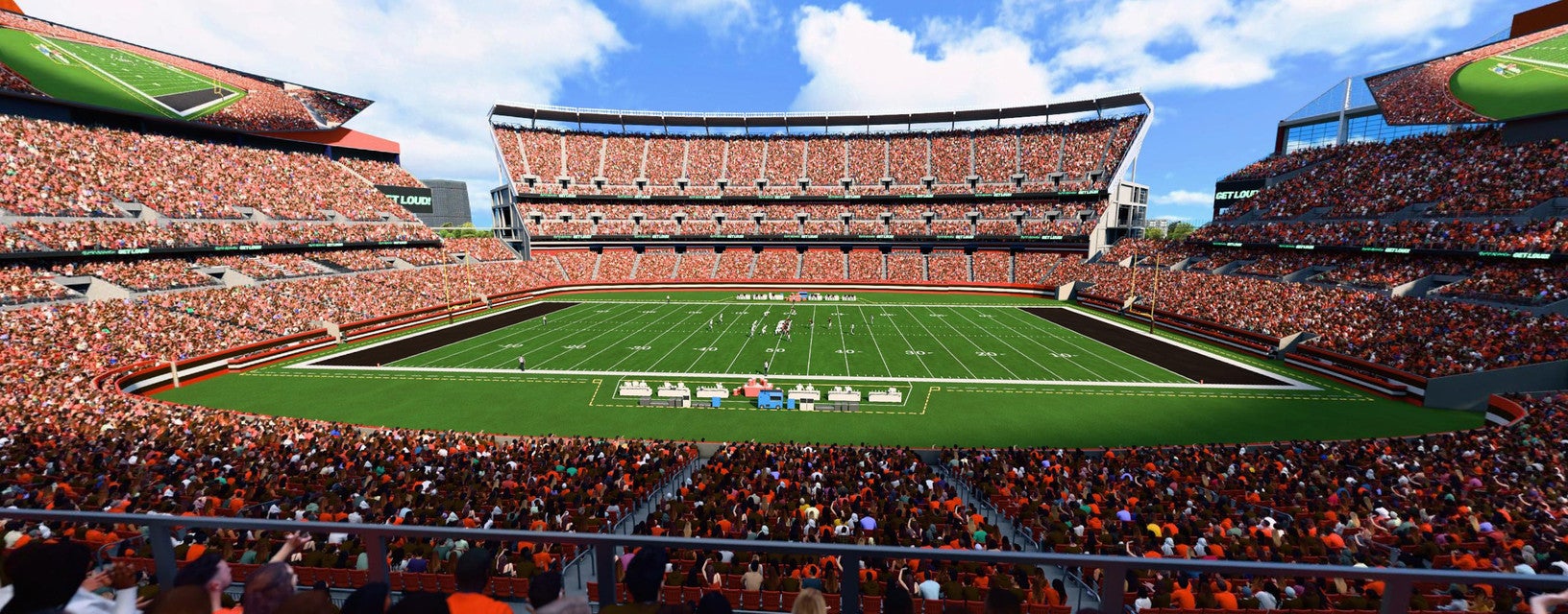 Seat view from Club