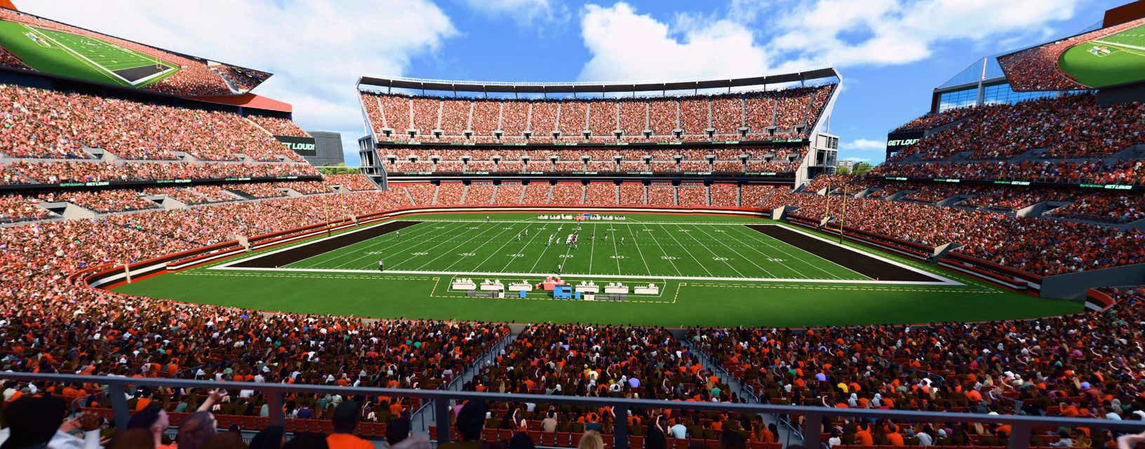 Seat view from Club