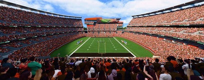 Seat view from Mezzanine