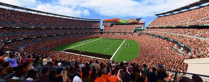 Seat view from Mezzanine