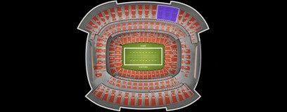 Seat view from Upper