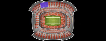 Seat view from Upper