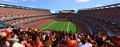 Seat view from Ford Deck