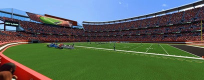 Seat view from Field