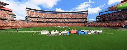 Seat view from Field