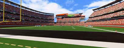 Seat view from Field
