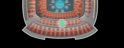 Seat view from Middle
