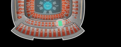 Seat view from Middle