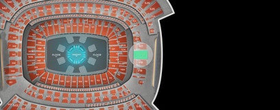 Seat view from Middle