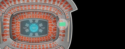 Seat view from Middle