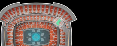 Seat view from Middle