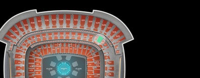 Seat view from Middle