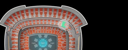 Seat view from Middle