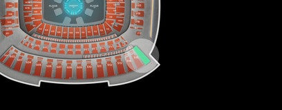 Seat view from Upper
