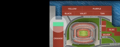 Seat view from General Admission