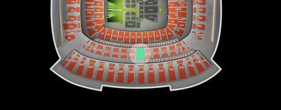 Seat view from Middle