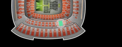 Seat view from Middle