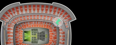 Seat view from Middle