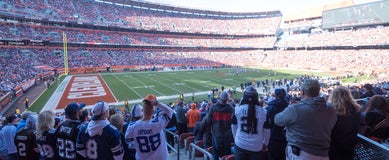 Seat view from Lower Level Sideline