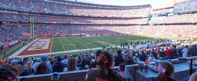 Seat view from Lower Level Sideline