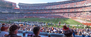 Seat view from Lower Level Sideline