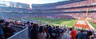 Seat view from Lower Level Sideline
